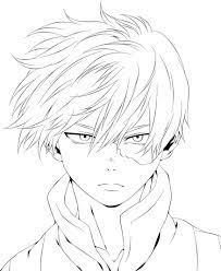 When we think of october holidays, most of us think of halloween. Todoroki Coloring Pages Coloring Home