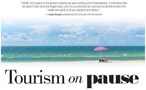 tourism on pause palm beach florida