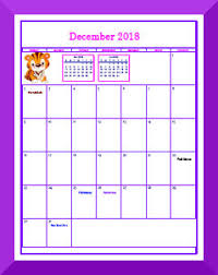 Printable Calendar Pages For Kids Free Printable Behavior
