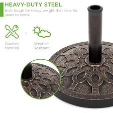 Heavy Duty Steel Patio Umbrella Base