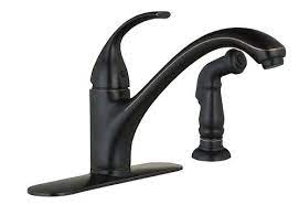 Kohler transitional touchless kitchen faucet. Tuscany Baden One Handle Kitchen Faucet At Menards