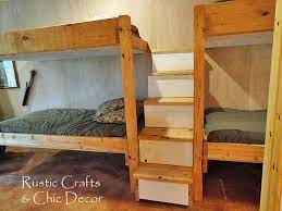cabin bunk beds diy bunk bed