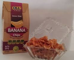 banana chips dried pure organic natural