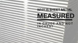 sheet metal thickness mered in gauge