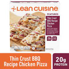 lean cuisine features thin crust bbq