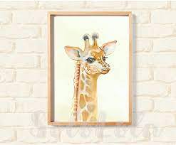 kids giraffe giraffe drawing 长颈鹿