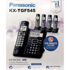 Panasonic Five Handset Cordless Phone