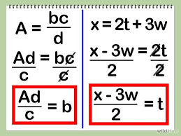 Literal Equations Teaching Math