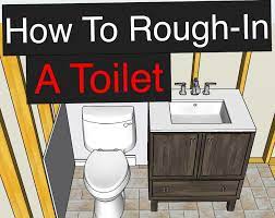 how to install a toilet in a basement