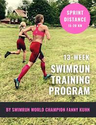 sprint swimrun training plan 15 20 km