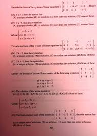 system lineor equations