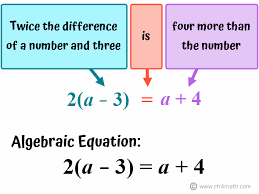 Algebraic Sentences Word Problems