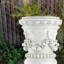 Hand Carved Large White Marble Garden