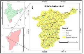 Explore tourist map, travel guide map, road maps of tamil nadu. Study Area Map Of Shillahalla Watershed Tamilnadu India Download Scientific Diagram