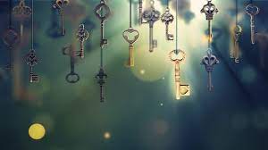 Hanging Keys And One Shining Key