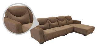 Hauser Lhs Sectional Sofa With Pouffe
