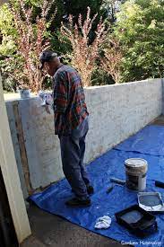 Repair And Paint A Block Wall