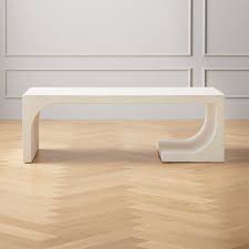 Slope Cement Coffee Table Cb2 Havenly