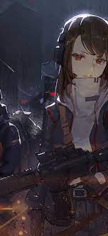 Anime Girl Soldier 4K Wallpaper #19