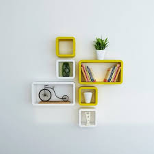 Wall Decor Shelves Set Of 6 Cube