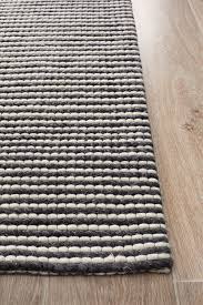 viscose wool striped rug carpet