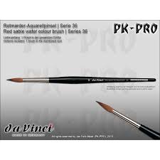 Davinci Red Sable Water Colour Brush Series 36 3 0
