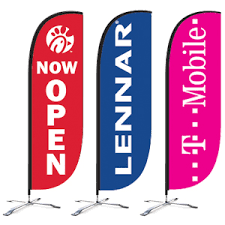feather flags custom banners for