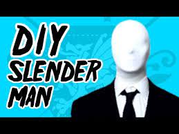 diy slender man costume you