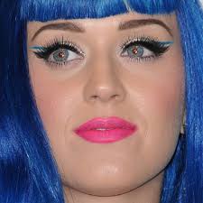 katy perry makeup blue eyeshadow