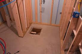 This plumbing diagram might be required for a building permit. Basement Bathroom Plumbing Rough In Home Construction Improvement
