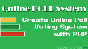 poll and voting system with php