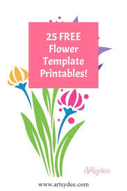 25 fabulous flower templates free