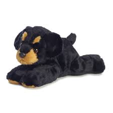 rottweiler stuffed toy austin canine