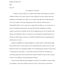 personal narrative essay examples high school cover letter     