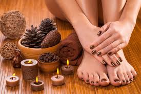 revitalize with nail foot spa