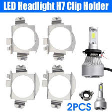 2pcs led headlight h7 clip adapter