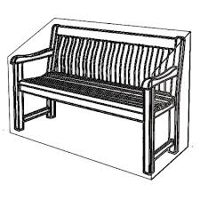 Lg Outdoor 2 Seater Bench Cover Charlies