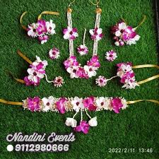 artificial flower jewellery