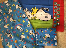 Vintage Snoopy Peanuts New Twin Sheet