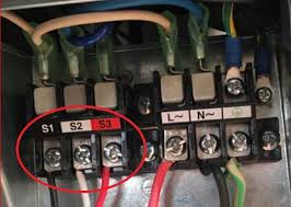 electrical wiring of split system air