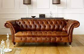 barrington vintage leather sofa