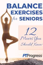 12 balance exercises for seniors pdf