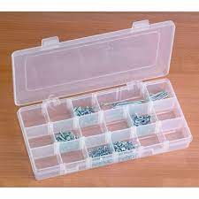 18 compartment small storage container