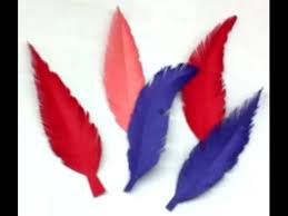 Diy How To Make Paper Feathers In 5 Minutes