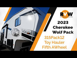 2023 wolf pack 315pack12 toy hauler
