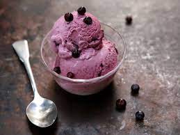 huckleberry ice cream completely