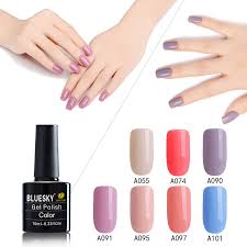 2 10 Pcs 100 Genuine Long Lasting Bluesky Nail Gel Polish