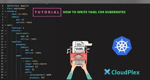 how to write yaml for kubernetes eskala