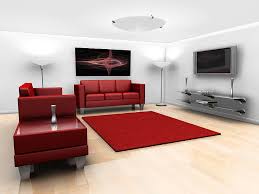 red couch living graphics design