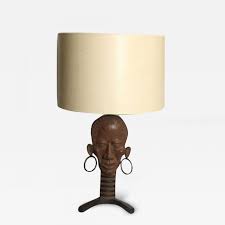 This page reviews antique lamps, including antique table lamps, antique floor lamps, antique tiffany lamps and more. Goodwin Table Lamp Mid Century Modern Ceramic And Iron African Male
